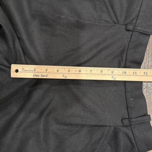 Banana Republic Women's Pleated Wool Blend Pant Black Size 10 Long - Picture 5 of 9